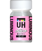 斎藤塗料　ウレヒーロー　蓄光ネオン　ピンク　15mL