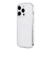 【iPhone15Pro】　ルプラスネクスト（LEPLUS　NEXT）　耐衝撃ラウンドソフトケース　「UTILO　Round」　クリア