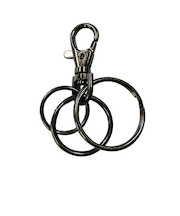 スイング（SWING）　3連リング　レバーナスカン　ブラック