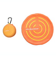 フィフティフィフティワークショップ（5050WORKSHOP）　フォールディングフライングディスク　CIRCLE　ORANGE（オレンジ）