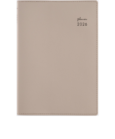 【2026年1月始まり】　高橋書店　リラクレール1　B6　マンスリーブロック　361　カフェモカ　日曜始まり