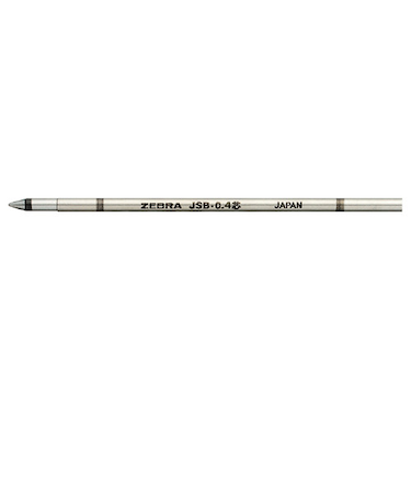 ゼブラ（ZEBRA）　ジェルボールペン替芯　JSB-0.4芯　RJSB4-RBL　ロイヤルブルー