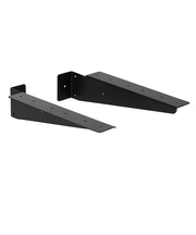 アイワ金属　SPF　ブラケット　ロング　AP‐3029B　ブラック