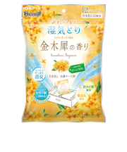 白元アース　ドライ＆ドライUP　引き出し衣装ケース用　金木犀の香り　12シート入り