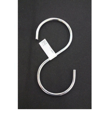 八幡ねじ　Sフック　クローム　6×100mm