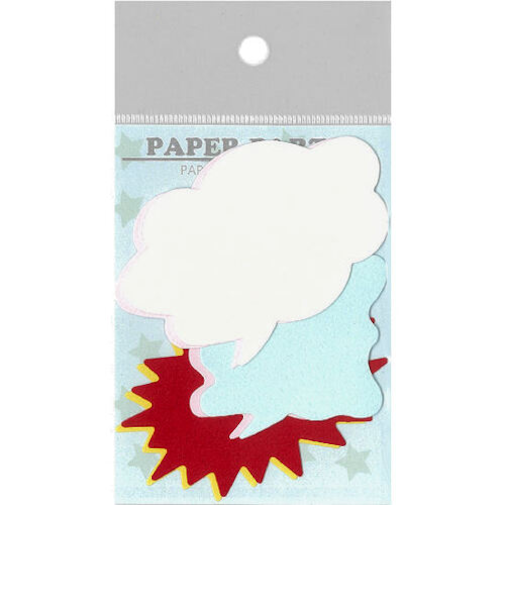 PI　ダイカットペーパー　ふきだし　アソートパック　8枚