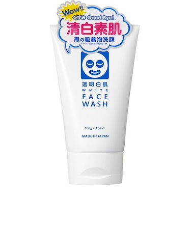 透明白肌　ホワイトフェイスウォッシュ　100g