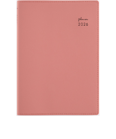 【2026年1月始まり】　高橋書店　リラクレール6　B6　マンスリーブロック　366　ピンクソルト　月曜始まり