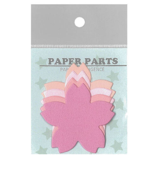 PI　ダイカットペーパー　さくら　S　名刺サイズ8枚