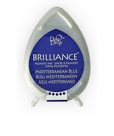 ツキネコ　デュードロップ　ブリリアンス　BD－18　メディタレニアンブルー