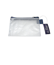 セキセイ　アゾンメッシュケース　ミニ　カードサイズ　ブルー