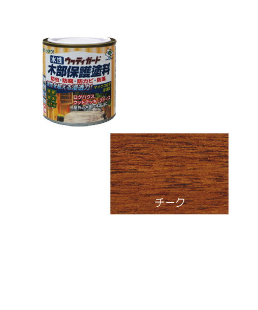 ニッペ　水性ウッディガード　0.2L　チーク