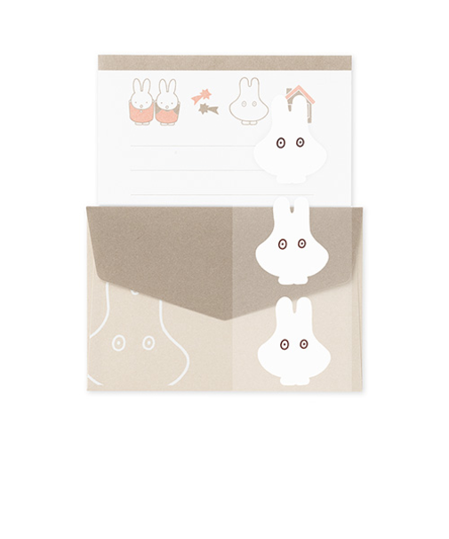 マルアイ　ブルーナミニレター　レ－MY14M　おばけミッフィー