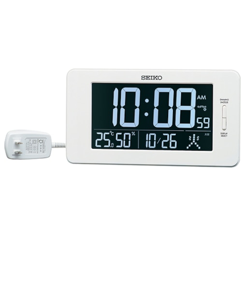 セイコー（SEIKO）　高コントラスト液晶デジタルクロック　DL216W