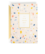 ホールマーク（Hallmark）　輸入カード　誕生お祝い　シグネチャー・スタジオ・コレクション　808839　コンフェッティ