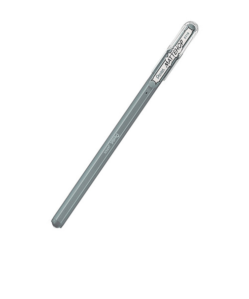 ぺんてる（Pentel）　マットホップ　グレー
