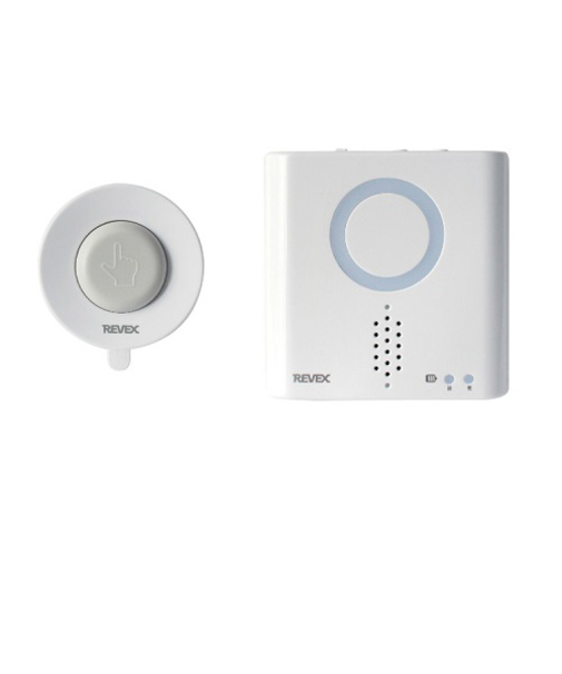 リーベックス（REVEX）　防水型　押しボタン　呼び出しチャイムセット　XP710A