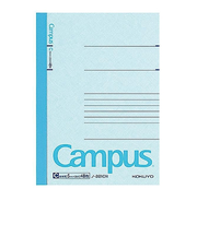 コクヨ（KOKUYO）　キャンパスノート　A6　細横罫(C罫)　ノ－221C