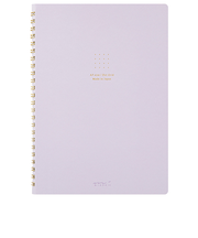 ミドリ（MIDORI）　カラーリングノート（A5）　ドット方眼　15335006　紫