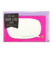 グリーティングライフ　シックネームカード　KK－21　ピンク