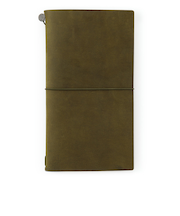 トラベラーズカンパニー　トラベラーズノート　レギュラーサイズ　オリーブ