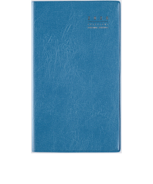 【2026年1月始まり】　高橋書店　リベルインデックス7　手帳判　マンスリーブロック　307　ペールブルー　月曜始まり