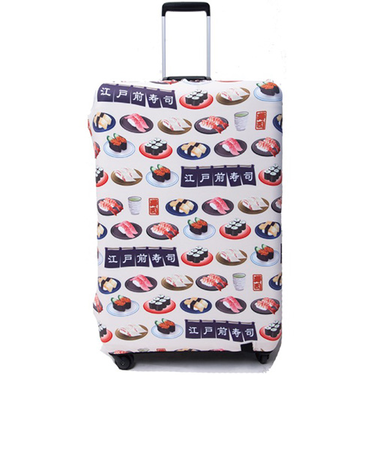 ティーティーシー（TTC）　タビタツ　スーツケースカバー　寿司