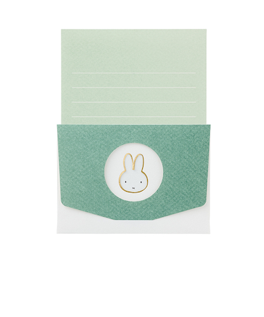 マルアイ　窓ミニレターセット　MY　レ－MYM3　グリーン