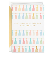 ホールマーク（Hallmark）　輸入カード　誕生お祝い　シグネチャー・スタジオ・コレクション　808778　カラフルタッセル