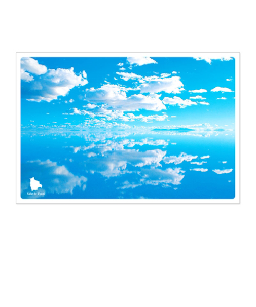 絶景ポストカード　ZPC－025　ウユニ塩湖　ボリビア1