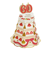 グリーティングライフ　スペシャルナンバーケーキカード　KE－46　ショートケーキ