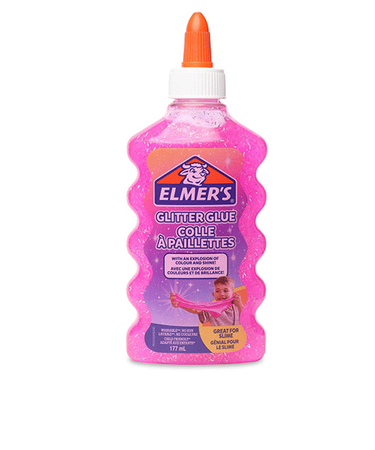 エルマーズ（ELMER’S）　グリッターグルー　ピンク　177mL