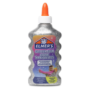 エルマーズ（ELMER’S）　グリッターグルー　多目的用　シルバー　177mL