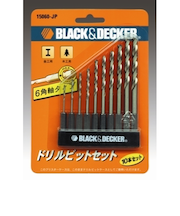 ブラック＆デッカー（BLACK＆DECKER）　6角軸ドリルビット10本　15060