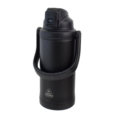サブヒロモリ　マリット　ステンレスワンプッシュ直飲みボトル　2L　ブラック