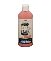 アサヒペン 水性 WOODジェルステイン 300mL ローズピンク