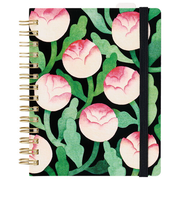 キングジム（KING　JIM）　ヒトトキノート（HITOTOKI　NOTE）リング　パスポートサイズ　HN－PR04　ブルーム