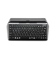 エレコム（ELECOM）　スタンド付キーボード（BT）　TK-DCP01BK　ブラック