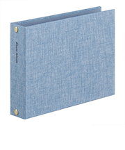 ハンズオリジナル　リングアルバム　S　ブルーシャンブレー