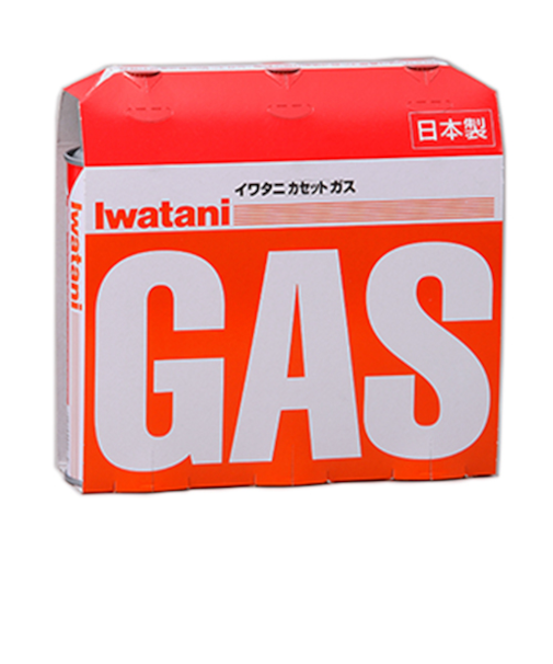 岩谷産業　イワタニ（Iwatani）　カセットガス　CB－250－OR　オレンジ　3本入り