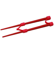 ののじ はじめてのちゃんと箸 SS 16cm LCS-16R/Cad レッド