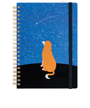 キングジム（KING　JIM）　ヒトトキノート（HITOTOKI　NOTE）リング　コミックサイズ　HN－CR02　ホシゾラ