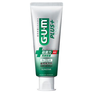 GUM　プラスデンタルペースト　ハーブミント　120g