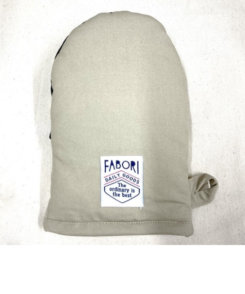 ファボリ（FABORI）　エフワークス（F_WORKS）　ショートミトン　グレージュ