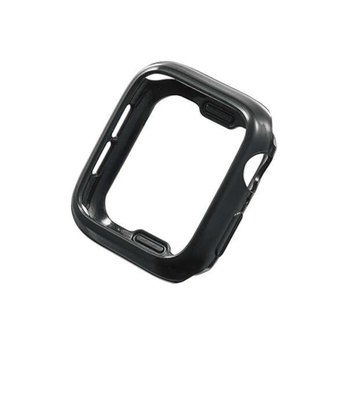 エレコム（ELECOM）　AppleWatch40mm用ソフトバンパー　AW-20SBPUBK　ブラック
