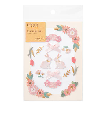 ミドリ（MIDORI）　PCM　フレームシール　82654　ピンク