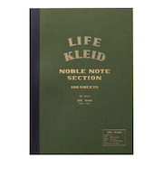 クレイド（kleid）　LIFE×kleid　ノーブルノート　A5　8957　オリーブドラブ