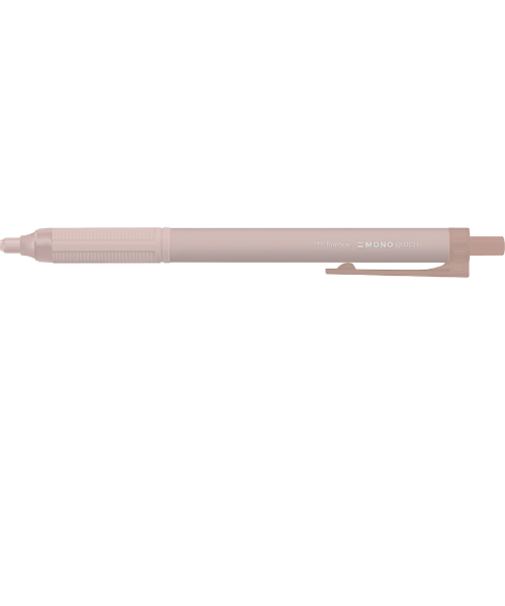トンボ鉛筆（Tombow）　油性ボールペン　モノグラフライト　0.38mm　BC－MGLU85　スモーキーピンク