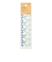 ミドリ（MIDORI）　シール　PCM　リボン　82661　青