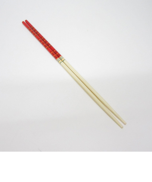 カブキ菜箸　尺1　赤